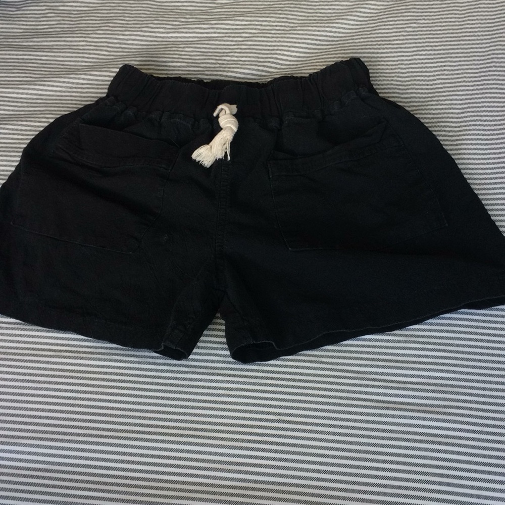 Black shorts